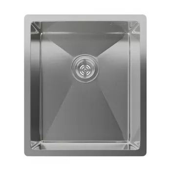Rivelato Rinox 3844 UN Мойка нерж.сталь 1 чаша 380*440*200 мм, монтаж: универсальный, материал: нержавеющая сталь, цвет: нержавеющая сталь