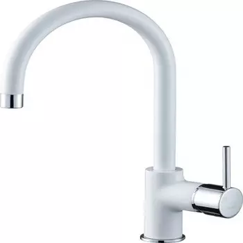 Rivelato Смеситель для кухни Orta U-обр. D-35мм, монтаж: вертикально на раковину, материал: латунь, цвет: иней хром