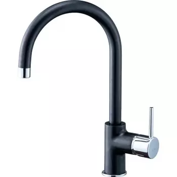 Rivelato Смеситель для кухни Orta U-обр. D-35мм, монтаж: вертикально на раковину, материал: латунь, цвет: антрацит хром