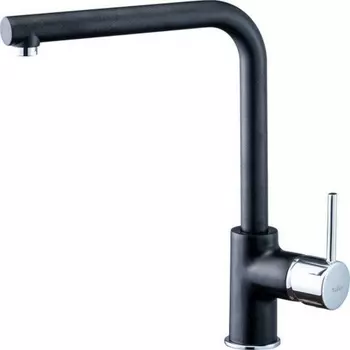 Rivelato Смеситель для кухни Vico Г-обр. D-35мм, монтаж: вертикально на раковину, материал: латунь, цвет: антрацит хром