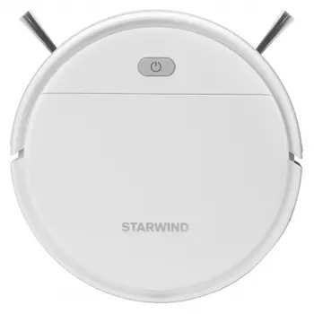 Робот-пылесос Starwind SRV3955 18Вт, сухая и влажная уборка, белый