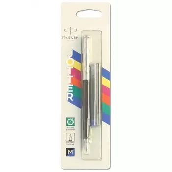Ручка перьев. Parker Jotter Original F60 (CW2096430) Black CT M сталь нержавеющая блистер
