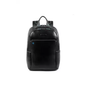 Рюкзак Piquadro Blue Square, черный натур.кожа CA4762B2/N