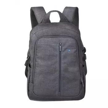 Рюкзак Riva 7560 для ноутбука 15.6" серый полиэстер