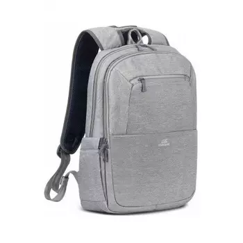 Рюкзак Riva 7760 для ноутбука 15.6" серый полиэстер