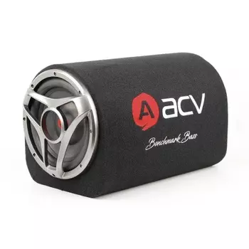 Сабвуфер ACV BTA-12R (активный/корпусной/труба/1600Вт/30см/SPL-109Дб/BassBoost)
