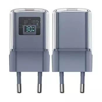 Сетевое зарядное устройство ACEFAST A53 серый металлик