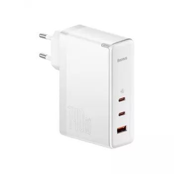 Сетевое зарядное устройство Baseus GaN5 Pro 140W EU White (CCGP100202)