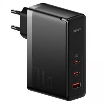 Сетевое зарядное устройство Baseus GaN5 Pro 140W EU Black (CCGP100201)