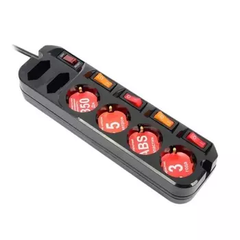 Сетевой фильтр Most ARG 5м (6 розеток) черный