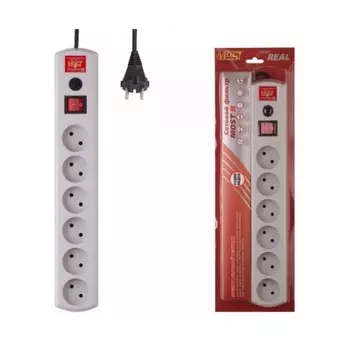 Сетевой фильтр Most R 5м (6 розеток) белый