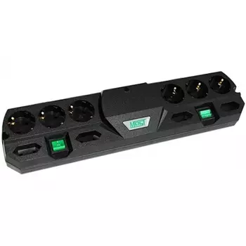 Сетевой фильтр Most TRG 2м (10 розеток) черный