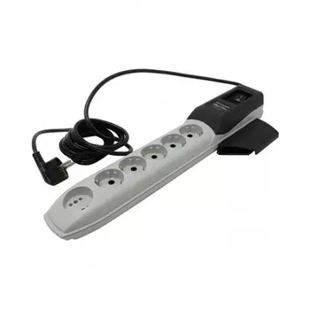 Сетевой фильтр Pilot PRO 1.8м (6 розеток) серый