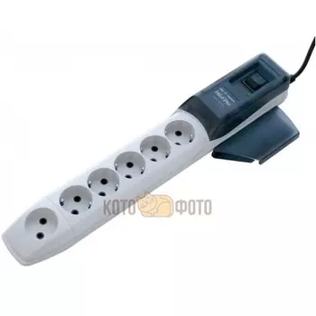 Сетевой фильтр Pilot PRO 3м (6 розеток) белый