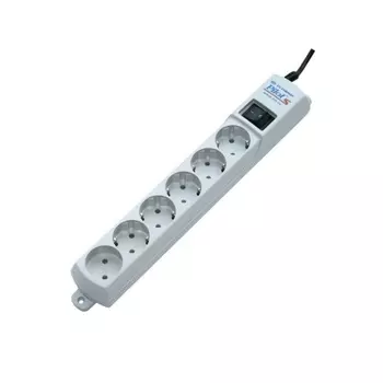 Сетевой фильтр Pilot S 10м (6 розеток) белый