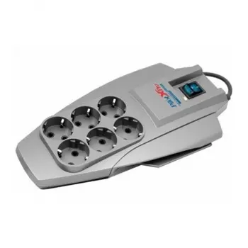 Сетевой фильтр Pilot X-Pro 3м (6 розеток) серый