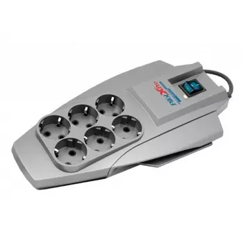 Сетевой фильтр Pilot X-Pro 5м (6 розеток) серый