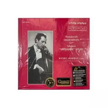 Shafran, Daniel, Shostakovich: Cello Sonata/ Schubert: ''Arpeggione" Sonata (Analogue) (0753088255311) виниловая пластинка