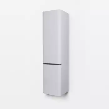 Шкаф-колонна, подвесной, правый, 40 см AM.PM Sensation M30CHR0406FG, двери, цвет: серый шелк, глянцевая, шт