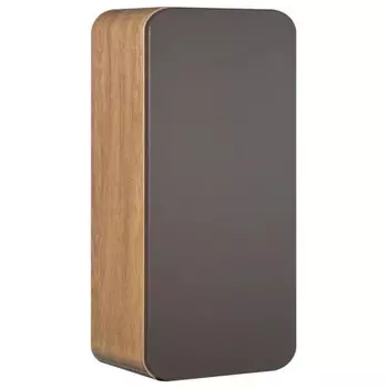 Шкаф навесной Runo Ницца 35 дуб натуральный графит правый (00-00002126)