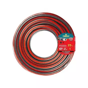 Шланг поливочный RACO PREMIUM, 1?, 25 м, 40 атм, пятислойный армированный, защита от УФ (40300-1-25)