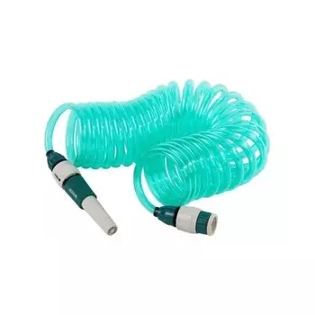 Шланг спиральный RACO 7.5 м, с наконечником и двумя внешними соединителями (4270-55895)