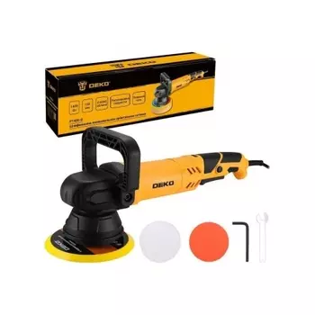 Шлифмашина полировальная орбитальная сетевая DEKO P1400-D, 150мм, 1400 Вт