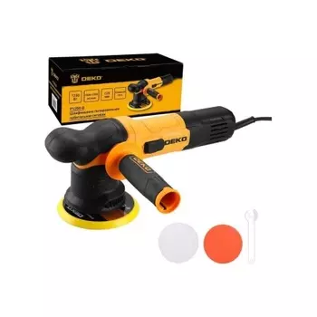 Шлифмашина полировальная орбитальная сетевая DEKO P1250-D, 125мм, 1250 Вт