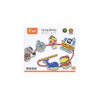 Шнуровка "Пираты" (12 блоков) VIGA VG59852