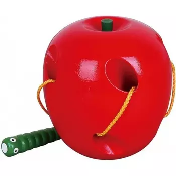 Шнуровка "Яблоко"(дерево)в коробке VIGA 56276
