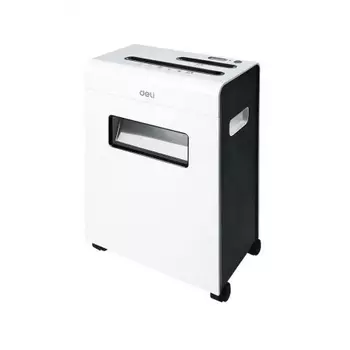 Шредер Deli E9911-EU белый