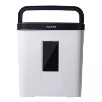 Шредер Deli E9939 белый