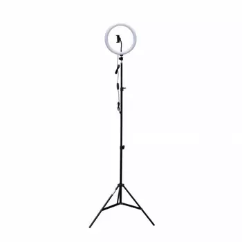 Штатив Rekam RL-20 LED Kit напольный черный