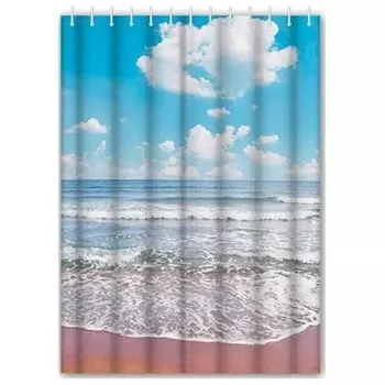 Штора для ванной Haiba море (HB74061)