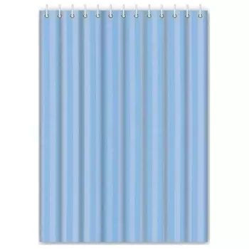 Штора для ванной Haiba синяя (HB74003)