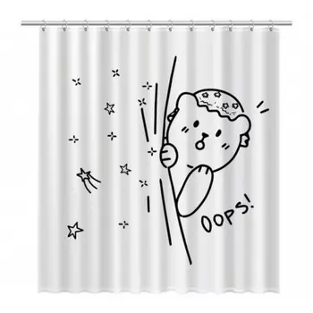 Шторка для ванной Fixsen Teddy Oops (FX-2505)