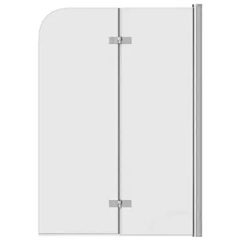 Шторка на ванну Teymi Anni 1400х1000, прозрачное стекло, профиль хром T00279