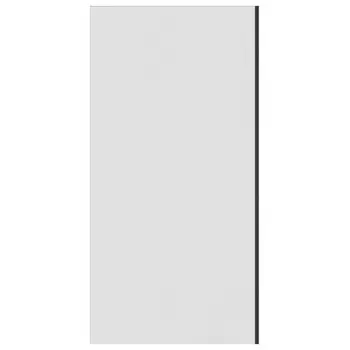 Шторка на ванну Teymi Timo 70х140, прозрачное закаленное стекло, профиль черный матовый T00274