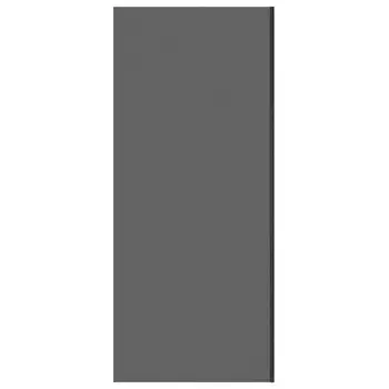 шторка на ванну Teymi Timo S 60х140, тонированное закаленное стекло, профиль черный матовый T00272