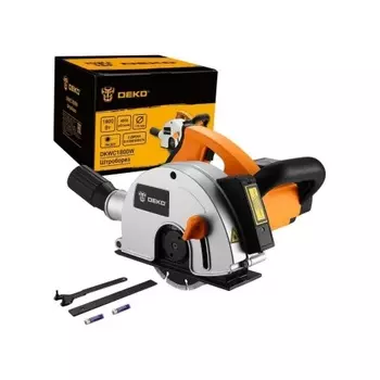 Штроборез DEKO DKWC1800W, 125 мм, 1800 Вт, лазерный указатель