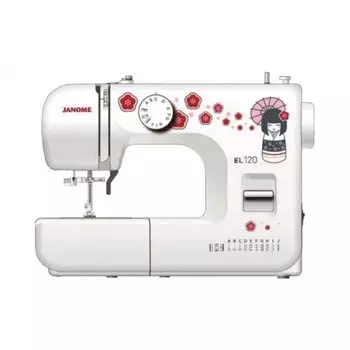 Швейная машина Janome EL120 белый/рисунок