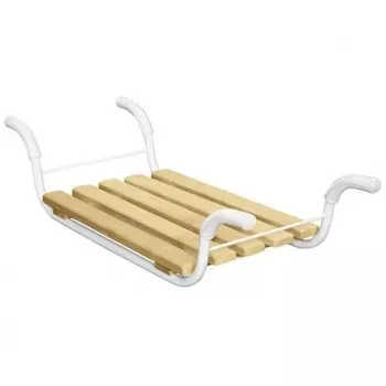 Сиденье в ванну Классика "Ника" ( дер.,мет. ) СВ2