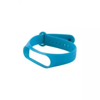 Силиконовый ремешок Red Line для Xiaomi Mi Band 3/ Mi Band 4, голубой УТ000015997