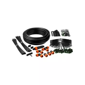 Система капельного поливаGRINDA 1/2?, 9 м, шланг магистральный, площадь полива 6 кв м, расход воды 4л/ч (425270-30)