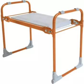 Скамейка садовая складная до 100 кг 54,5*28,*42,5 (Ника) оранж. СК