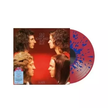 Slade - Old New Borrowed And Blue (Red & Blue Splatter) (4050538659320) виниловая пластинка