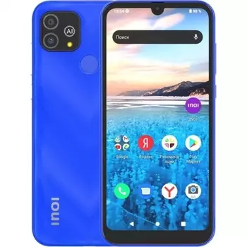 Смартфон INOI A62 Lite 64GB Blue отличное состояние;