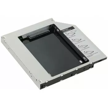 Сменный бокс для HDD/SSD AgeStar SSMR2S черный 2.5"