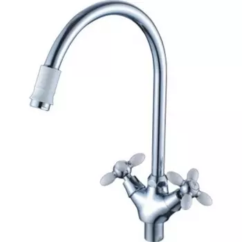 Смеситель для кухни Cron CN127 белый (CN46127-8)