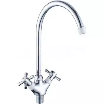 Смеситель для кухни Cron CN142 белый (CN46142-8)